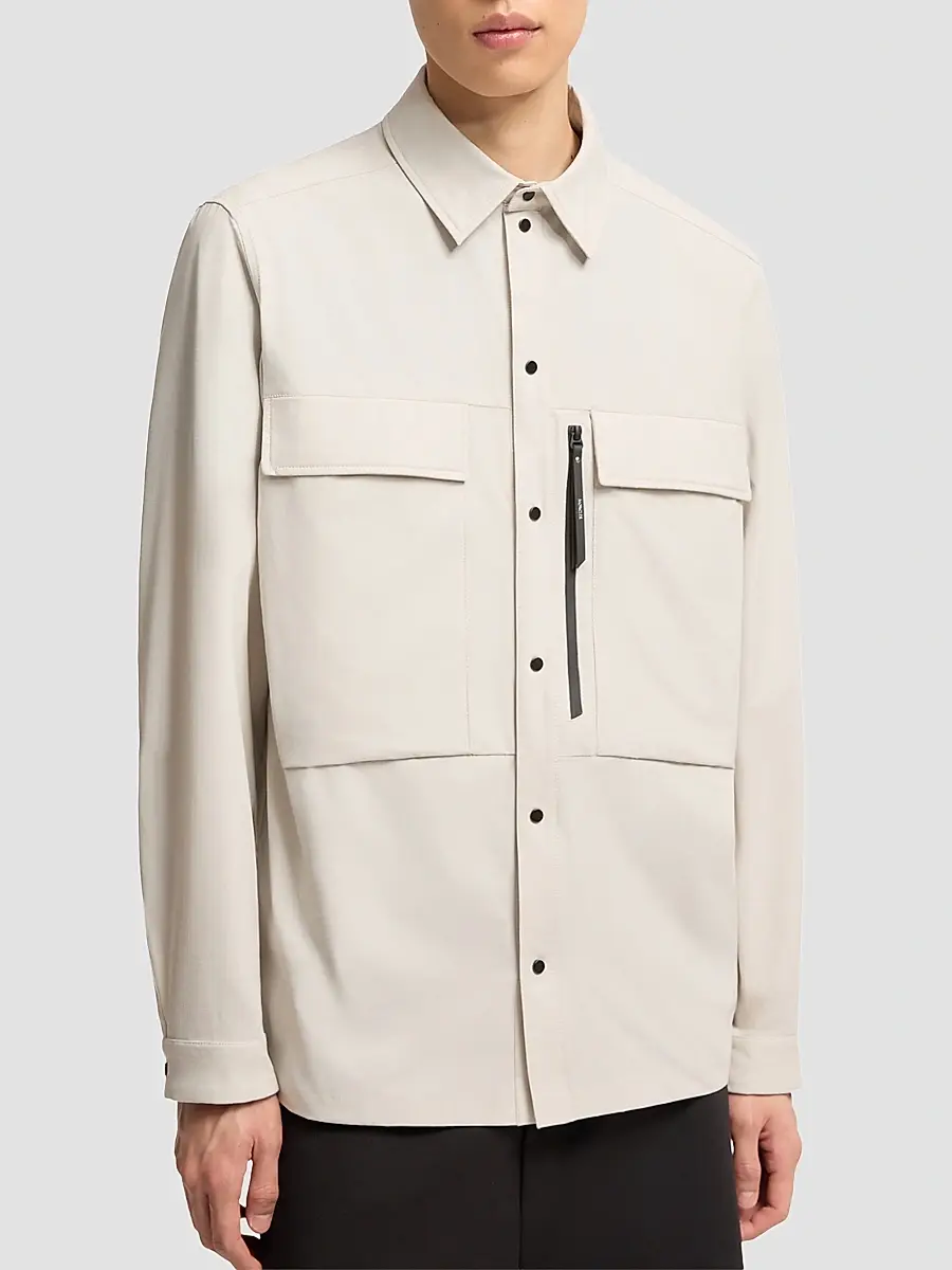 Moncler Men's Zip-Up Shacket | Thumbnail 2 Moncler Men's Zip-Up Shacket | Thumbnail 2