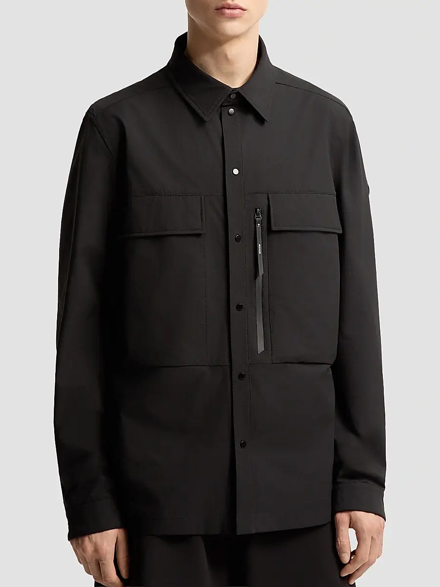 Moncler Men's Zip-Up Shacket | Thumbnail 2 Moncler Men's Zip-Up Shacket | Thumbnail 2