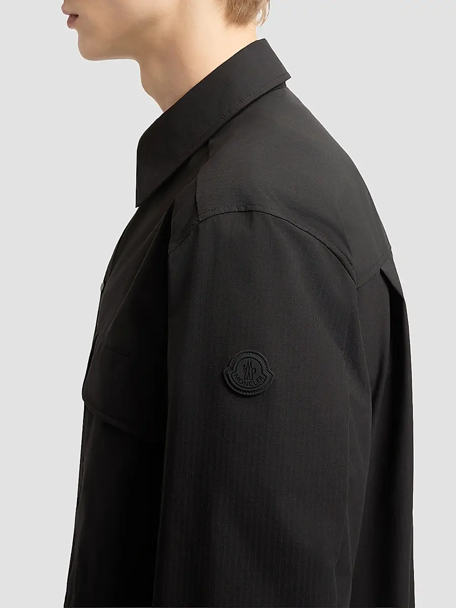 Moncler Men's Zip-Up Shacket | Thumbnail 4 Moncler Men's Zip-Up Shacket | Thumbnail 4
