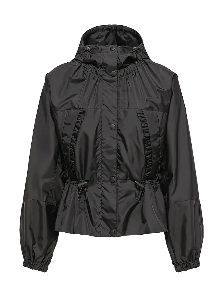 Moncler Women's Imaginaire Short Parka Coat in Canvas | Image 1 Moncler Women's Imaginaire Short Parka Coat in Canvas | Image 1