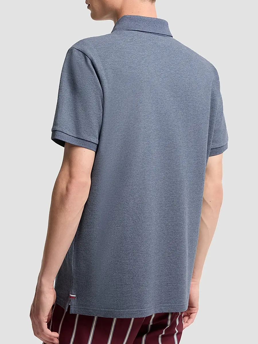 Moncler Men's Polo Shirt in Cotton Piquet | Thumbnail 3