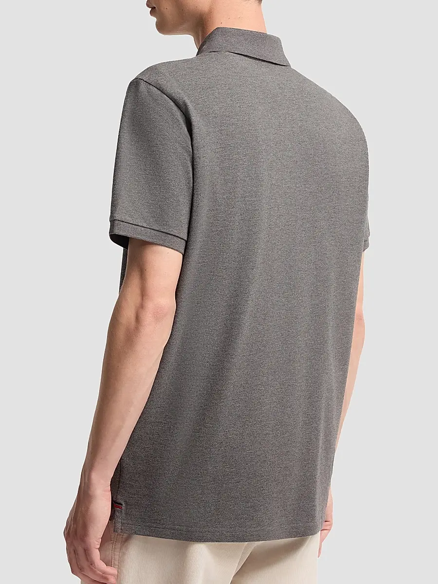 Moncler Men's Polo Shirt in Cotton Piquet | Thumbnail 3 Moncler Men's Polo Shirt in Cotton Piquet | Thumbnail 3