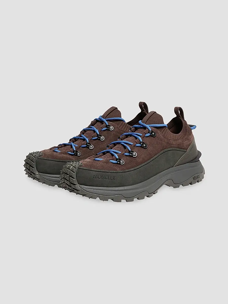 Moncler Men's Trailgrip Lite3 Sneakers in Suede | Thumbnail 2