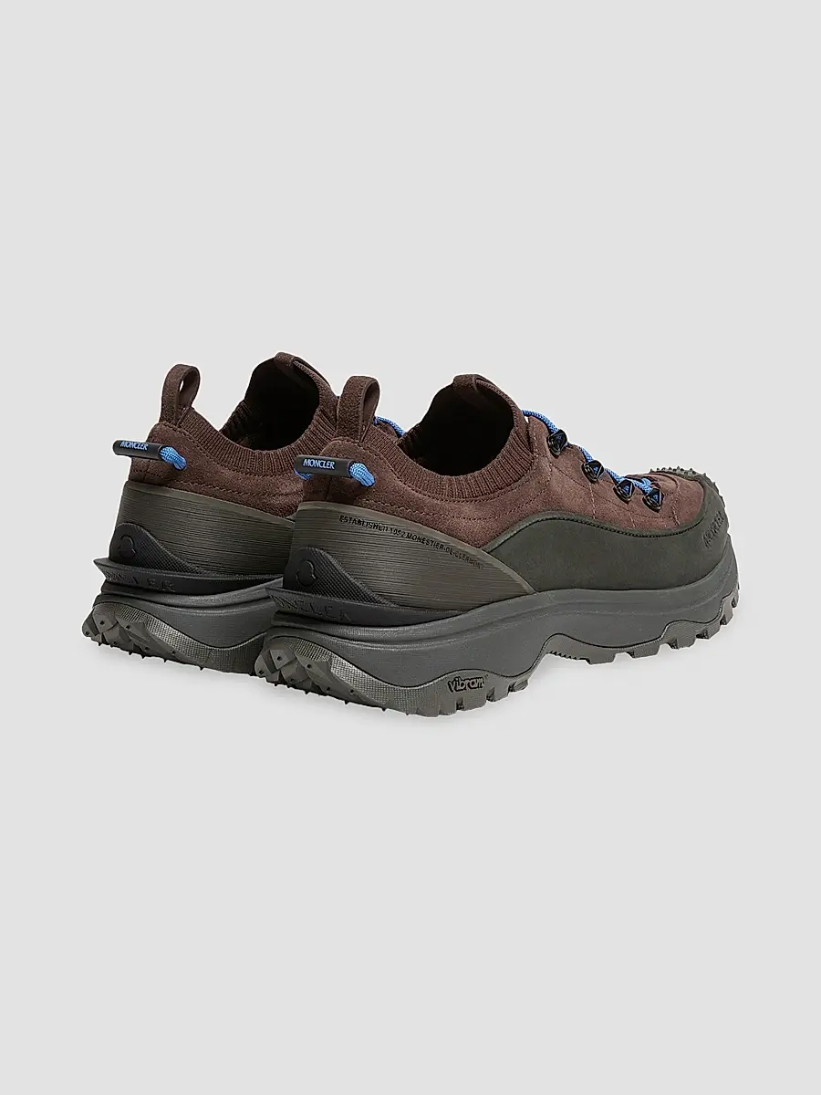 Moncler Men's Trailgrip Lite3 Sneakers in Suede | Thumbnail 3