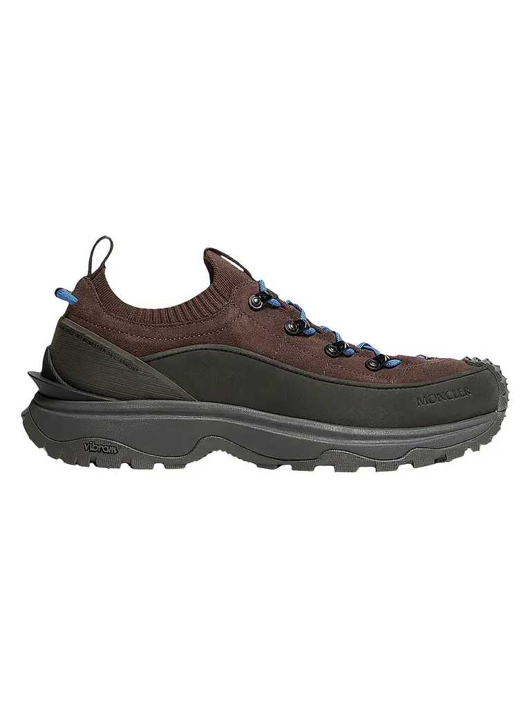 Moncler Men's Trailgrip Lite3 Sneakers in Suede | Image 1 Moncler Men's Trailgrip Lite3 Sneakers in Suede | Image 1