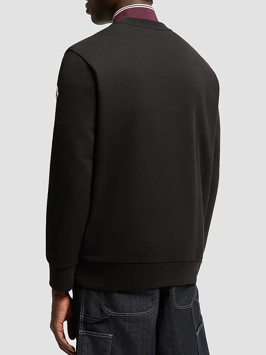 Moncler Men's Sweatshirt in Cotton | Thumbnail 3 Moncler Men's Sweatshirt in Cotton | Thumbnail 3