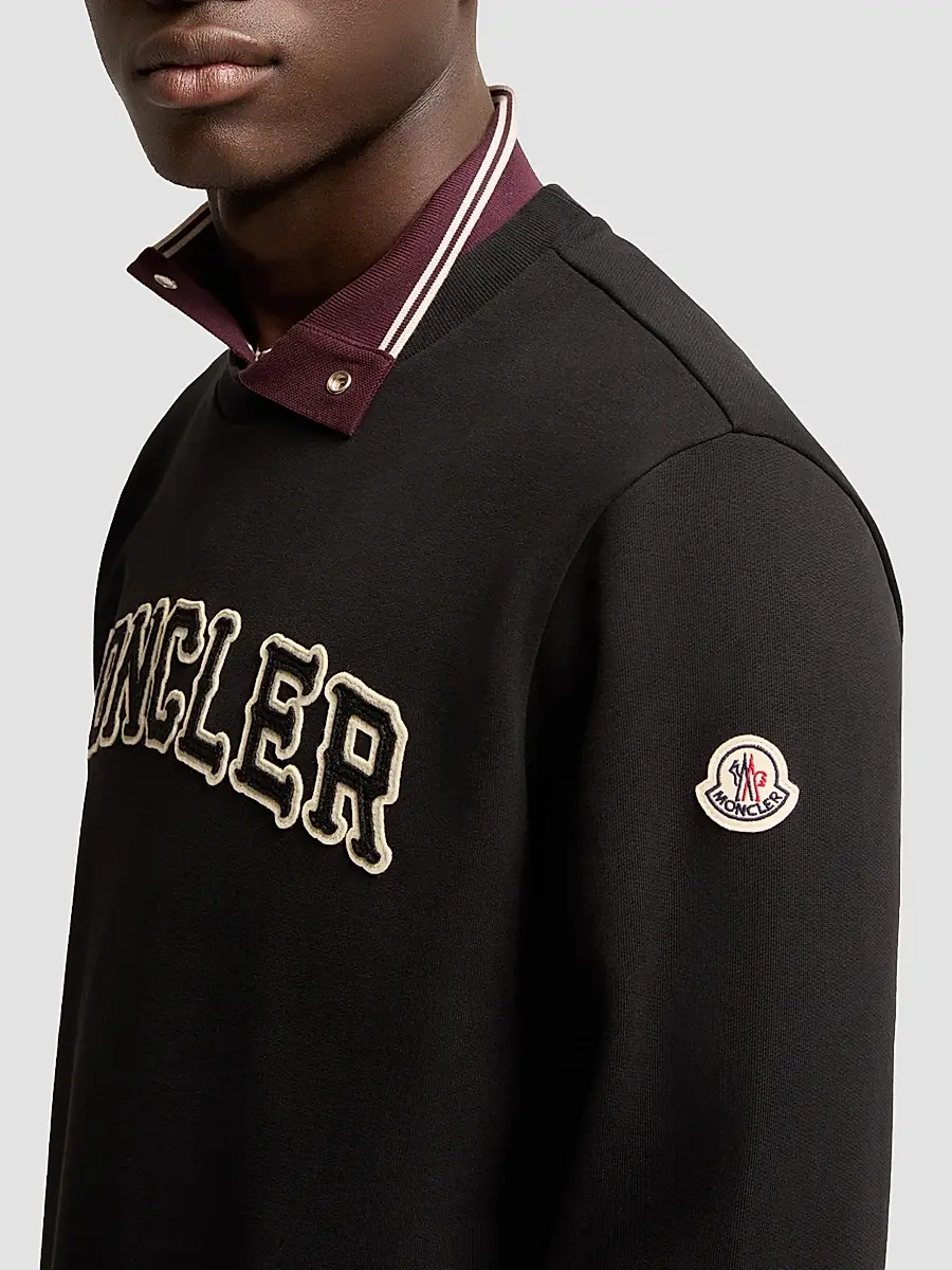 Moncler Men's Sweatshirt in Cotton | Thumbnail 4 Moncler Men's Sweatshirt in Cotton | Thumbnail 4