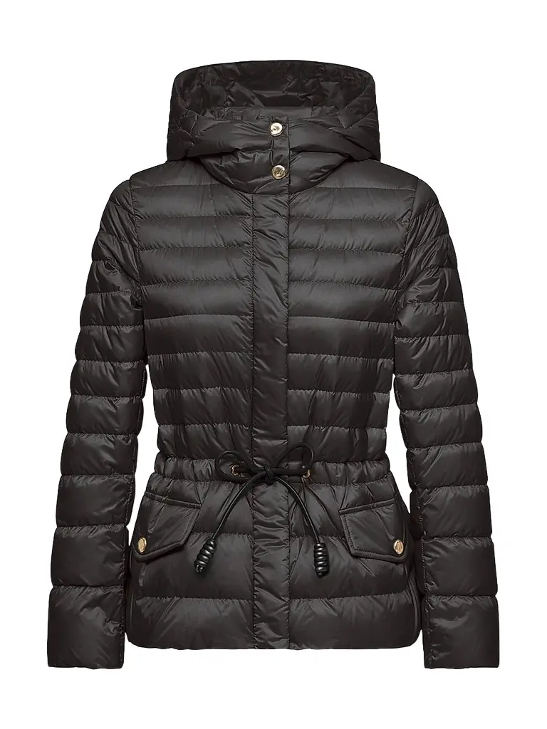 Moncler Women's Raies Puffer Coat with Hood - Black | Image 1 Moncler Women's Raies Puffer Coat with Hood - Black | Image 1