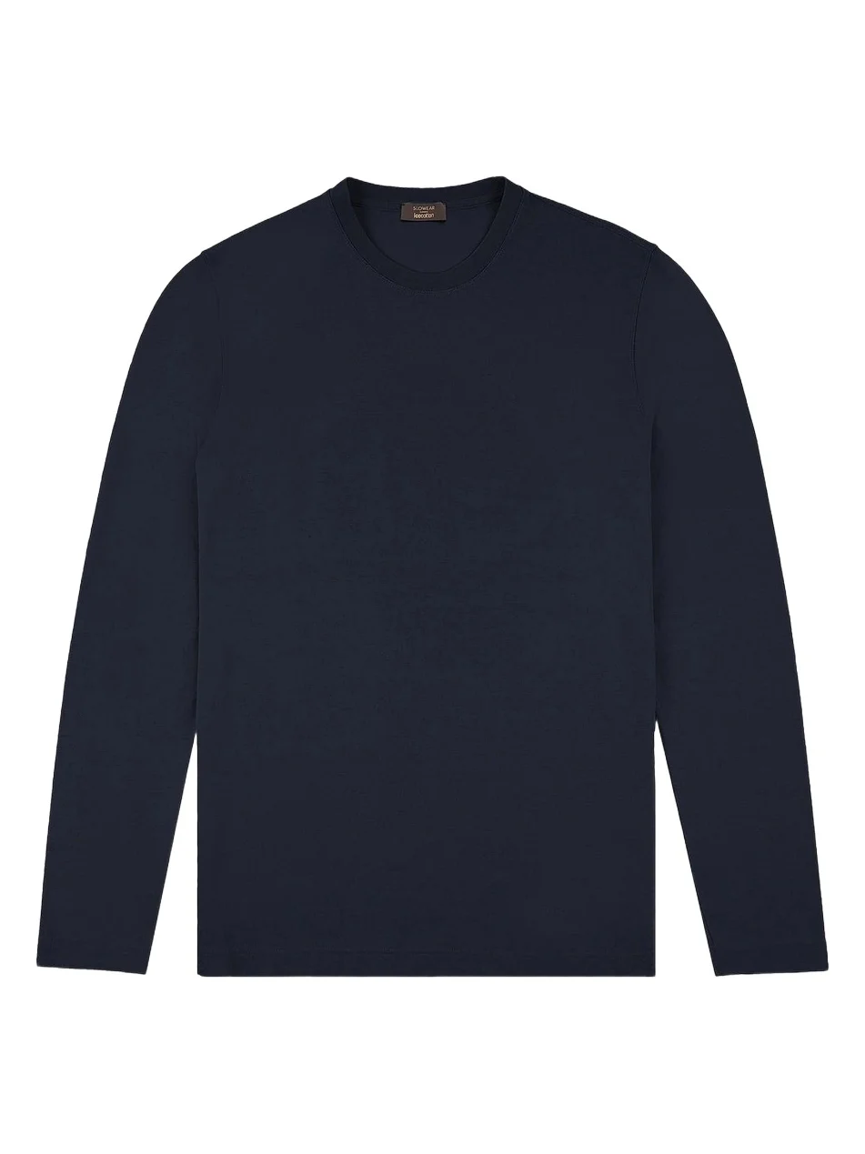 Men's Ice Long-Sleeve Cotton Crewneck T-Shirt Men's Ice Long-Sleeve Cotton Crewneck T-Shirt