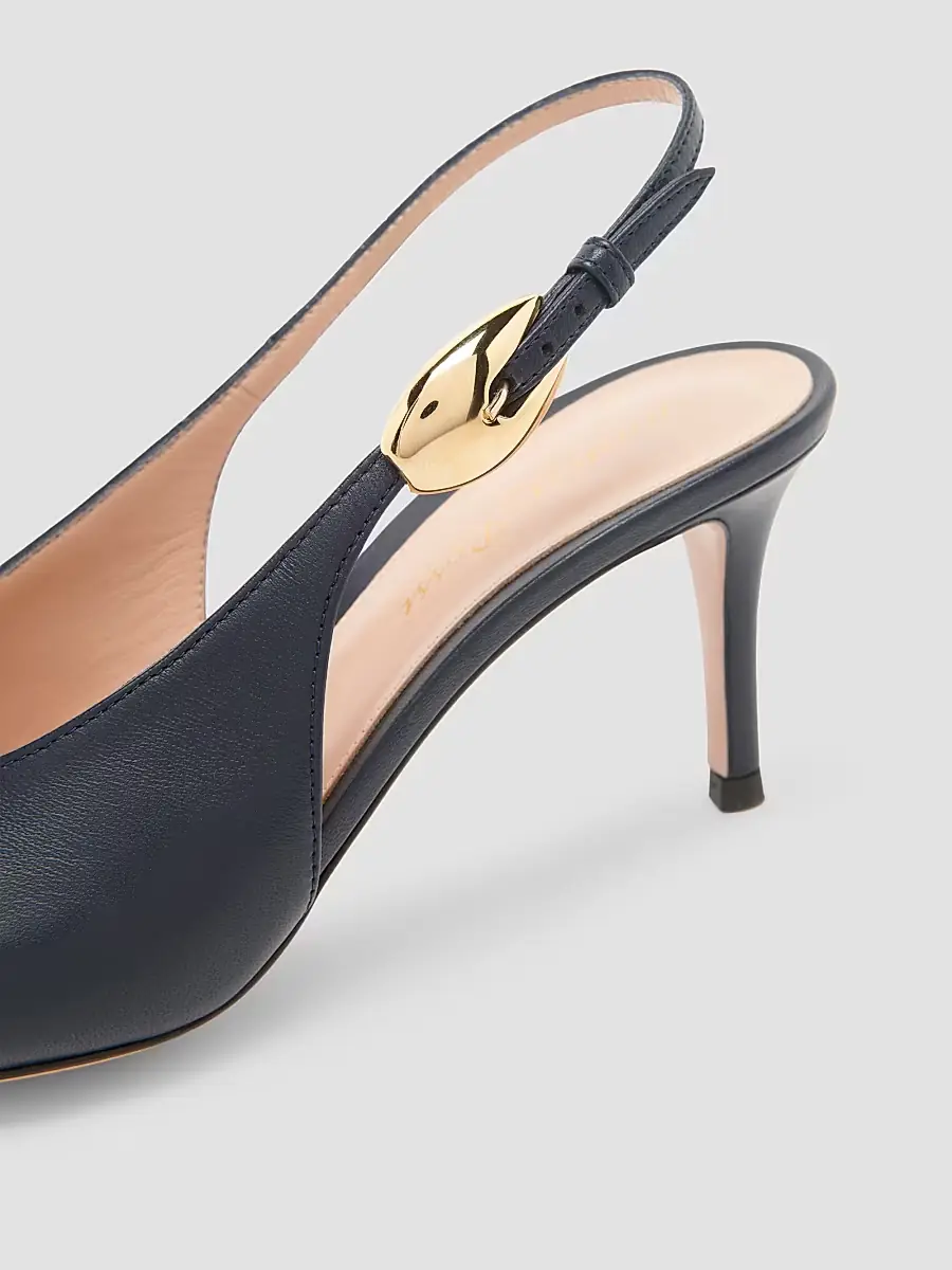 Gianvito Rossi Women's 70MM Leather Slingback Pumps | Thumbnail 5 Gianvito Rossi Women's 70MM Leather Slingback Pumps | Thumbnail 5