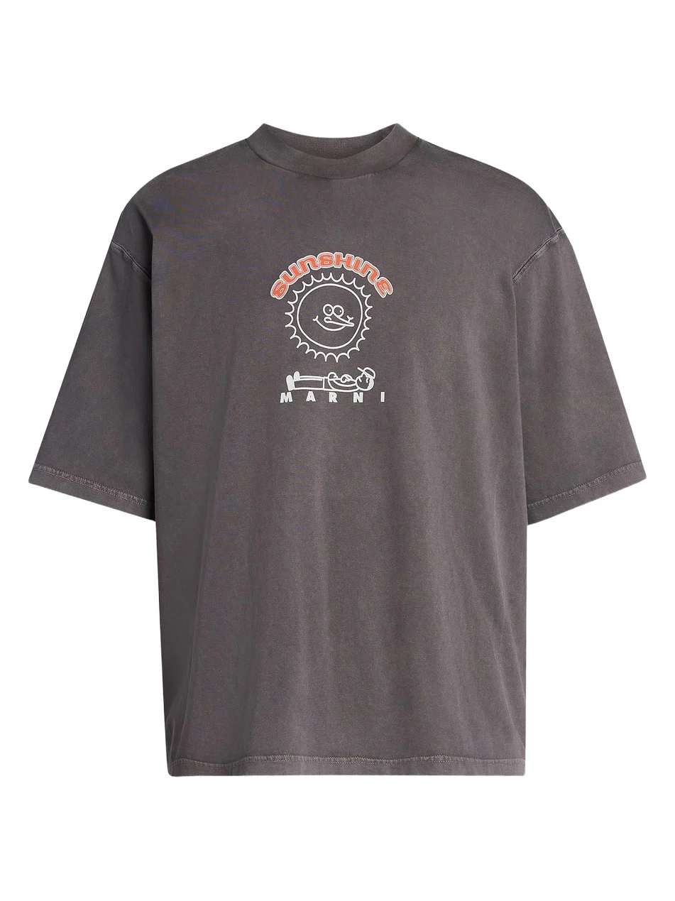Men's Sunshine Relaxed-Fit Crewneck T-Shirt