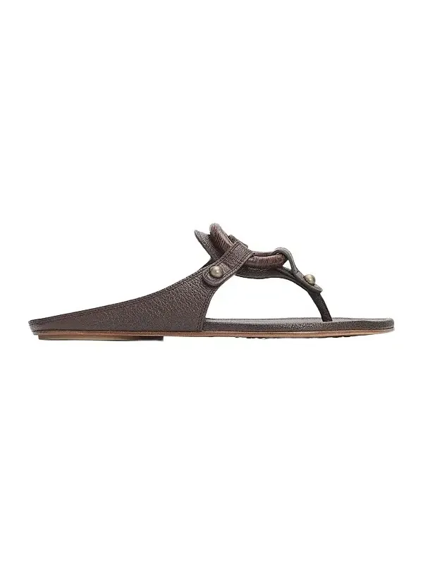 Women's Pattie Wood O-Ring Leather Sandals