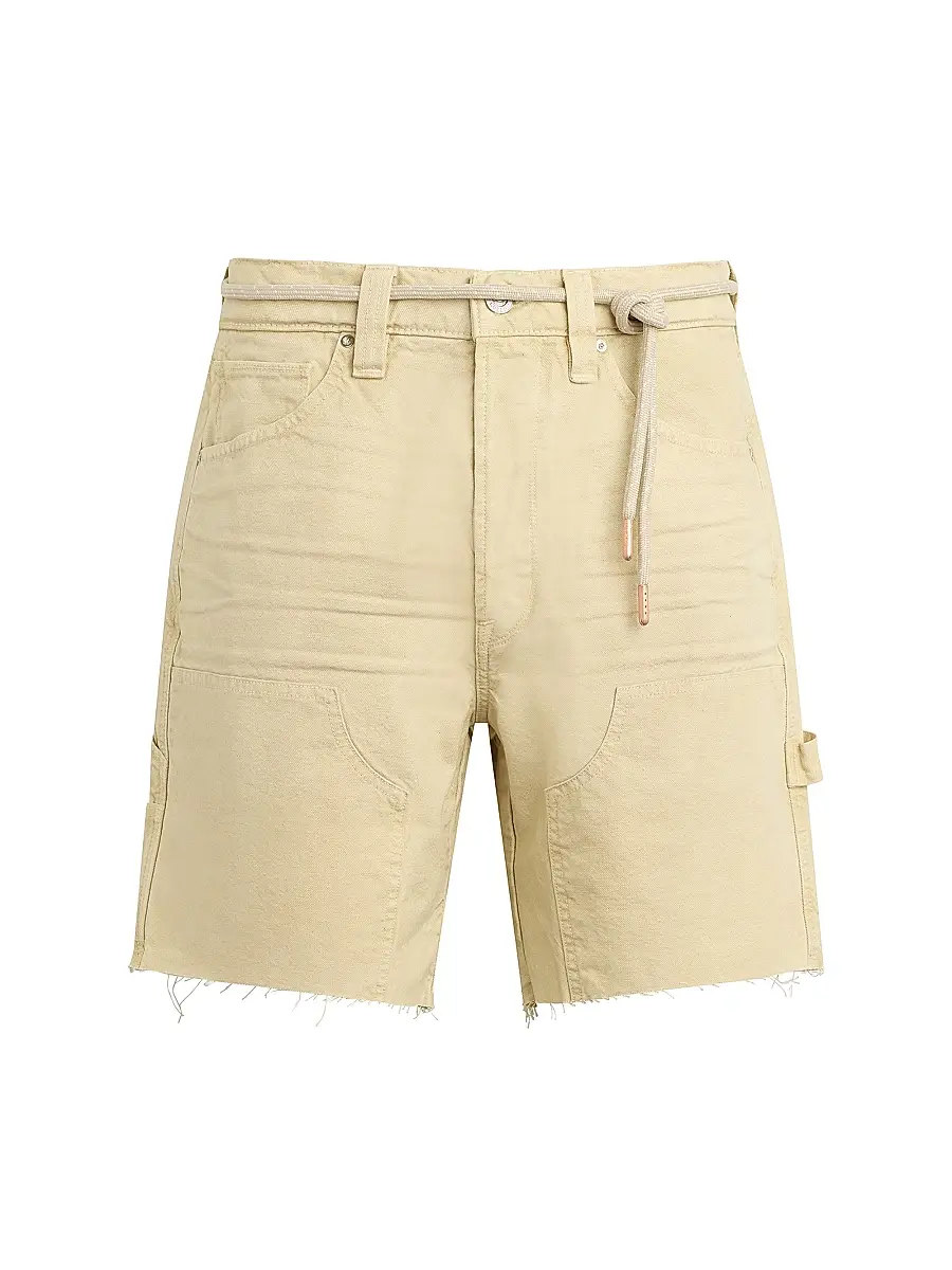 Hudson Jeans Men's Carpenter Cotton Shorts - Dusty Sand | Image 1 Hudson Jeans Men's Carpenter Cotton Shorts - Dusty Sand | Image 1