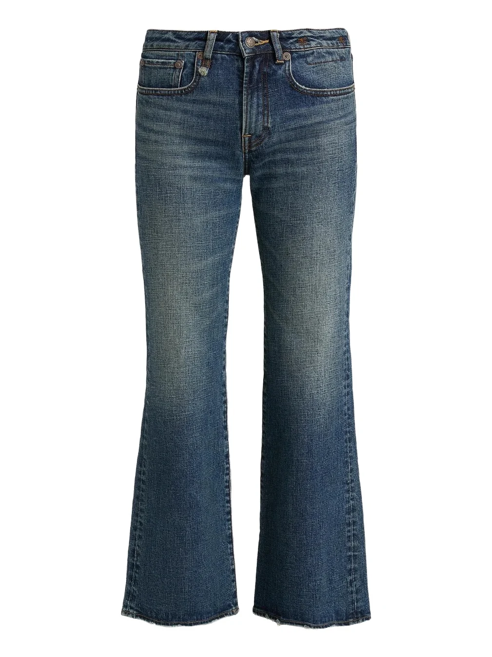 R13 Women's Joan Kick Flared Jeans
