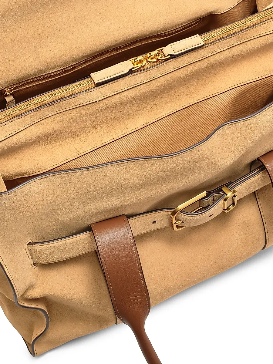 Marc Jacobs Women's The Suede Dakota Tote | Thumbnail 4 Marc Jacobs Women's The Suede Dakota Tote | Thumbnail 4