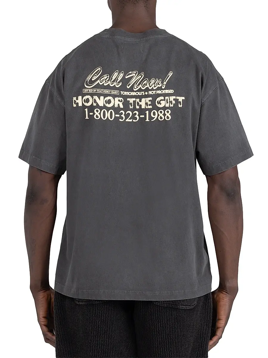 Honor The Gift Men's Procrastination Hotline Graphic Cotton T-Shirt | Thumbnail 2 Honor The Gift Men's Procrastination Hotline Graphic Cotton T-Shirt | Thumbnail 2