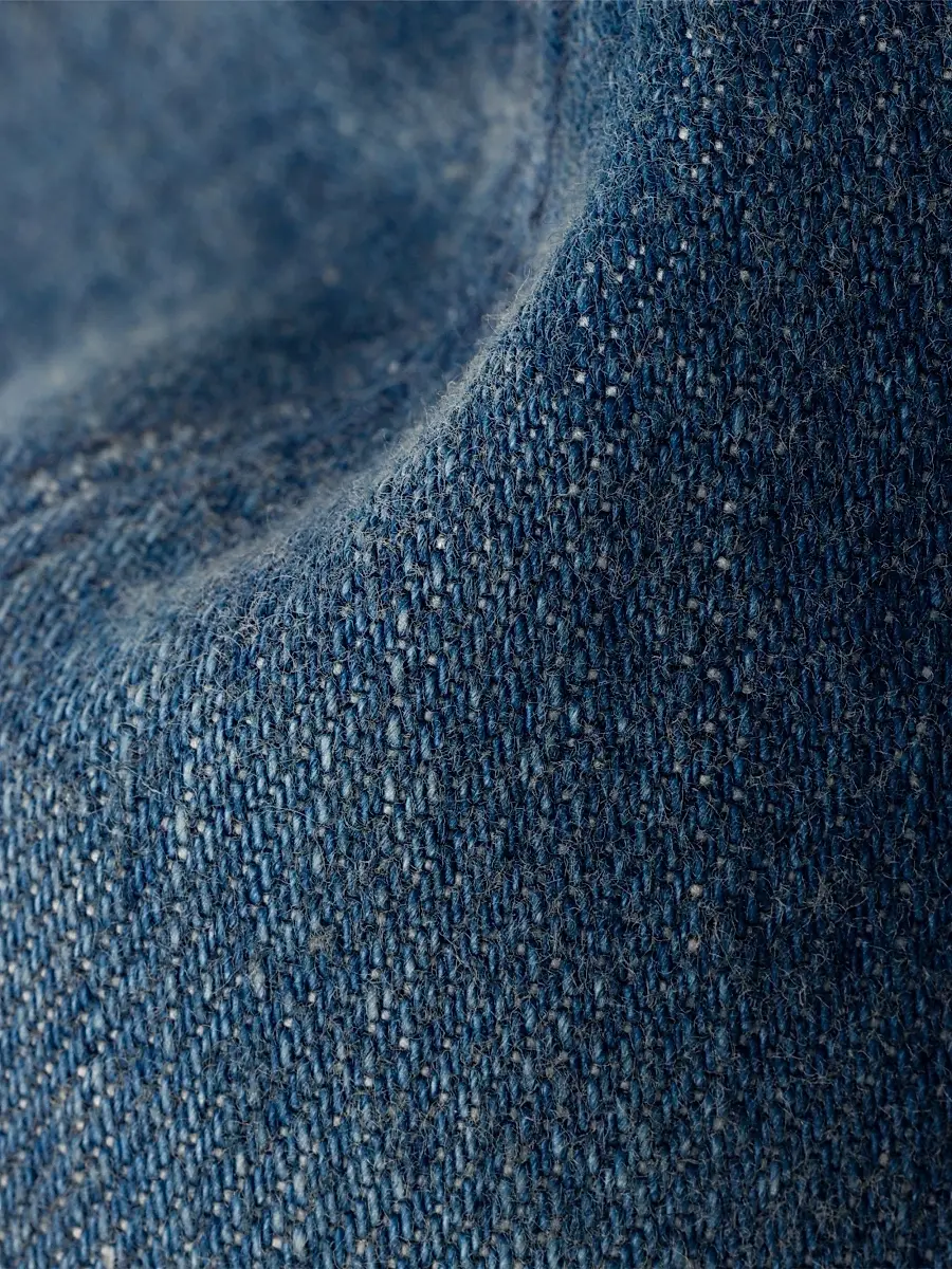 Prada Men's Denim Bucket Hat - Blue | Thumbnail 4