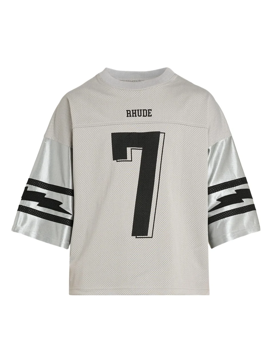 Rhude Men's Lightning Football Jersey Tee