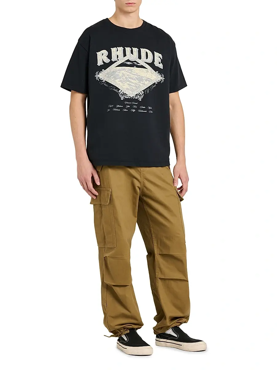Rhude Men's Dakar Convoy T-Shirt | Thumbnail 2 Rhude Men's Dakar Convoy T-Shirt | Thumbnail 2