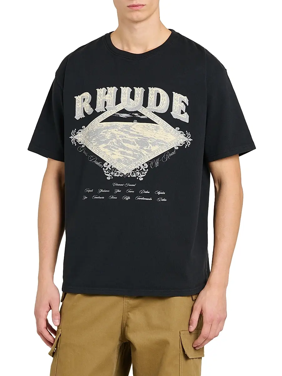Rhude Men's Dakar Convoy T-Shirt | Thumbnail 3 Rhude Men's Dakar Convoy T-Shirt | Thumbnail 3