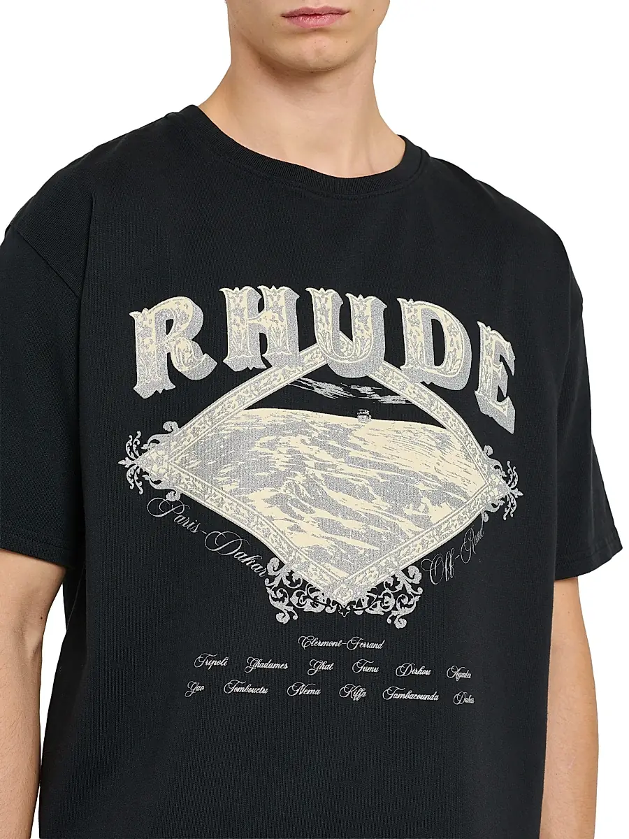 Rhude Men's Dakar Convoy T-Shirt | Thumbnail 6 Rhude Men's Dakar Convoy T-Shirt | Thumbnail 6