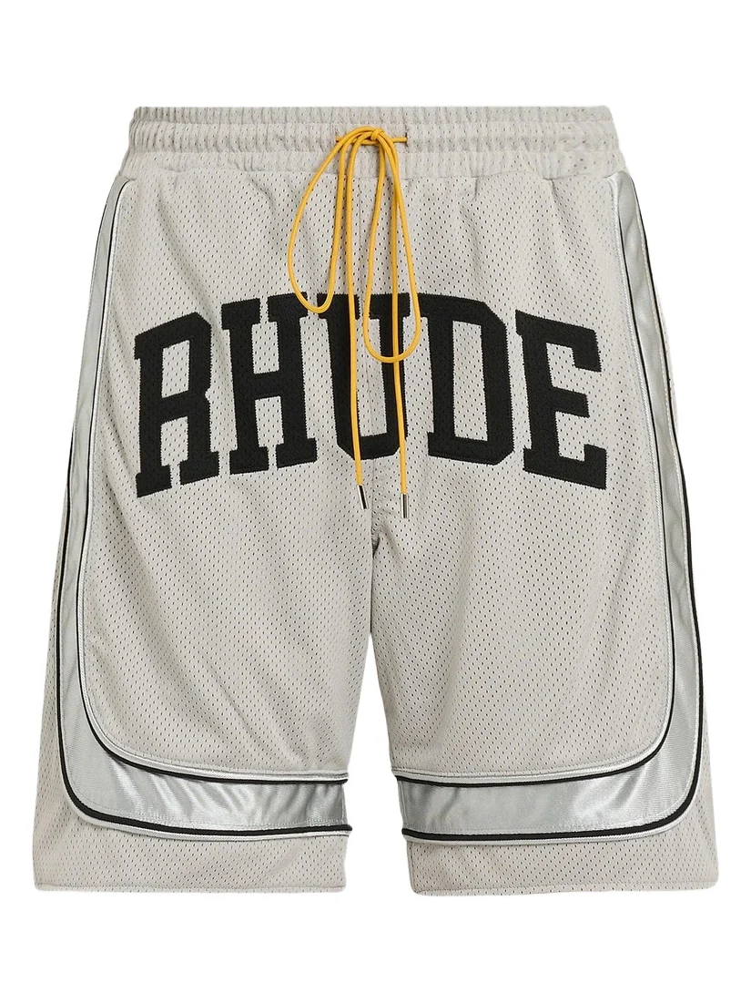 Men's Baggy Mesh Collegiate Logo Shorts Men's Baggy Mesh Collegiate Logo Shorts