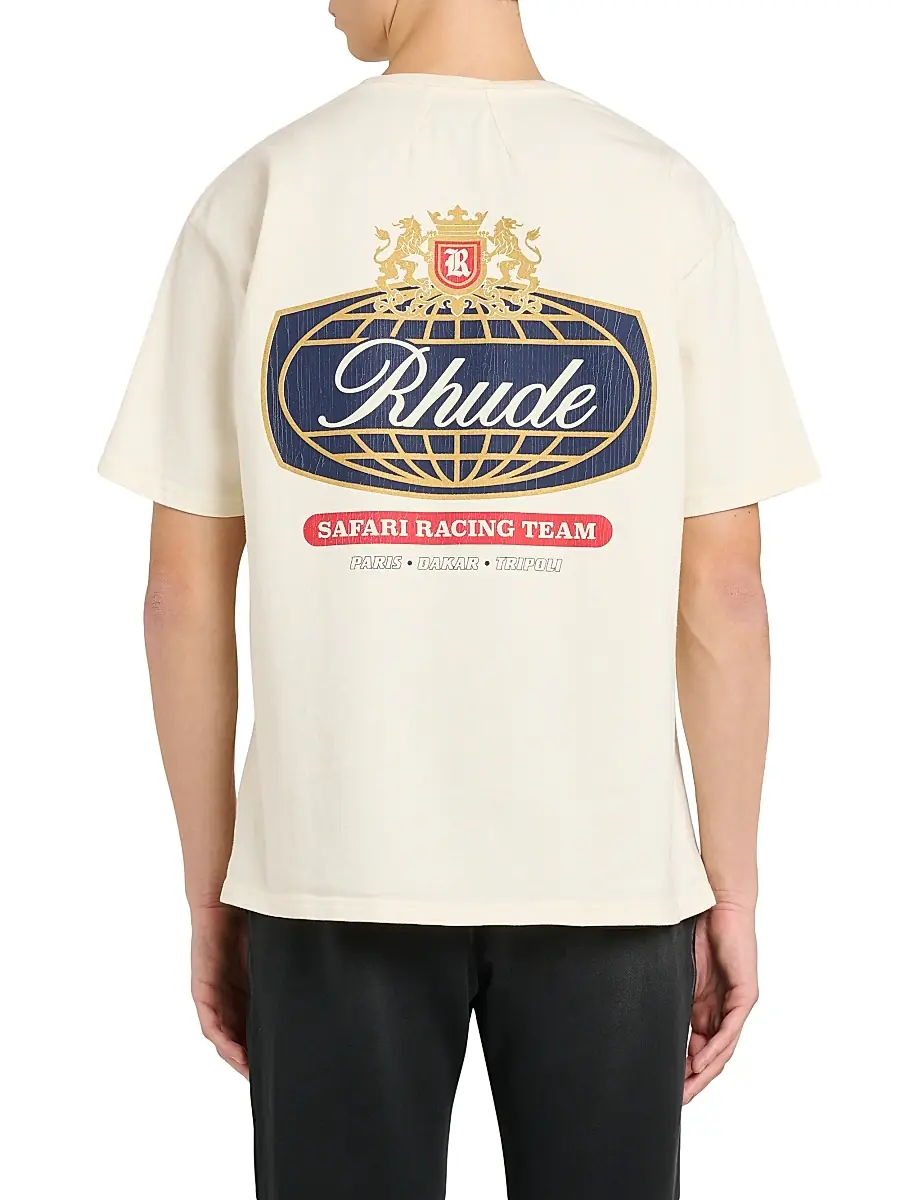 Rhude Men's Safari Crest T-Shirt | Thumbnail 5 Rhude Men's Safari Crest T-Shirt | Thumbnail 5