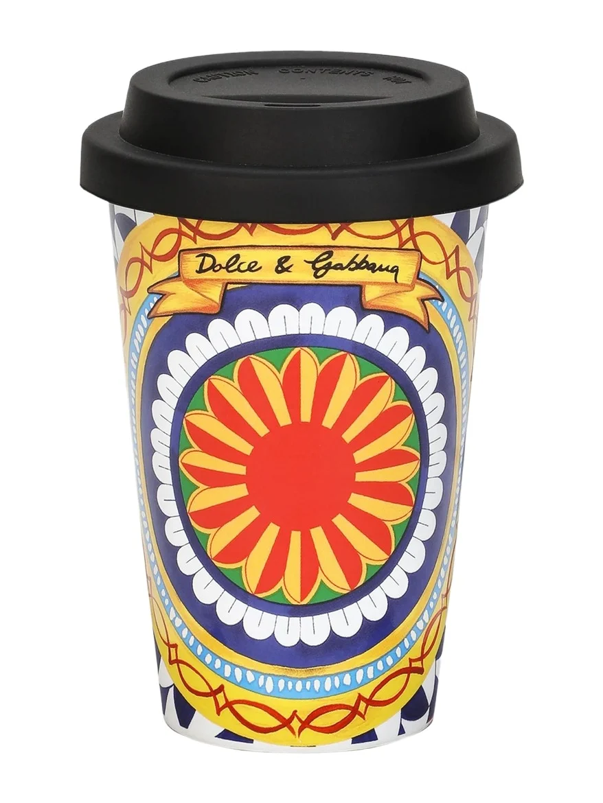 Dolce & Gabbana Carretto Ceramic Travel Mug