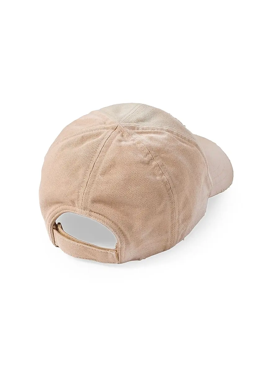 Miu Miu Women's Denim Baseball Cap - Beige Khaki | Thumbnail 3