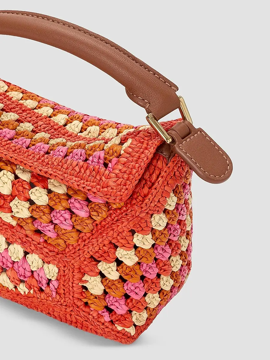 Loewe Women's x Paula's Ibiza Puzzle Edge Mini Crochet Raffia Bag | Thumbnail 9 Loewe Women's x Paula's Ibiza Puzzle Edge Mini Crochet Raffia Bag | Thumbnail 9