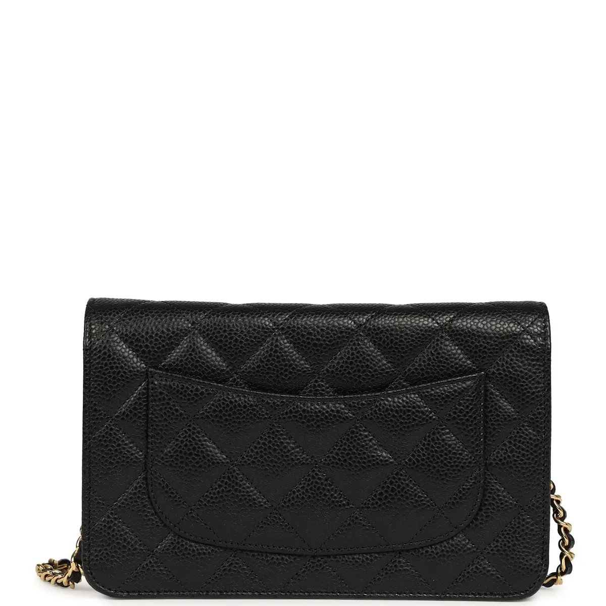 Chanel Chanel Wallet On Chain WOC Black Caviar Gold Hardware | Thumbnail 4 Chanel Chanel Wallet On Chain WOC Black Caviar Gold Hardware | Thumbnail 4