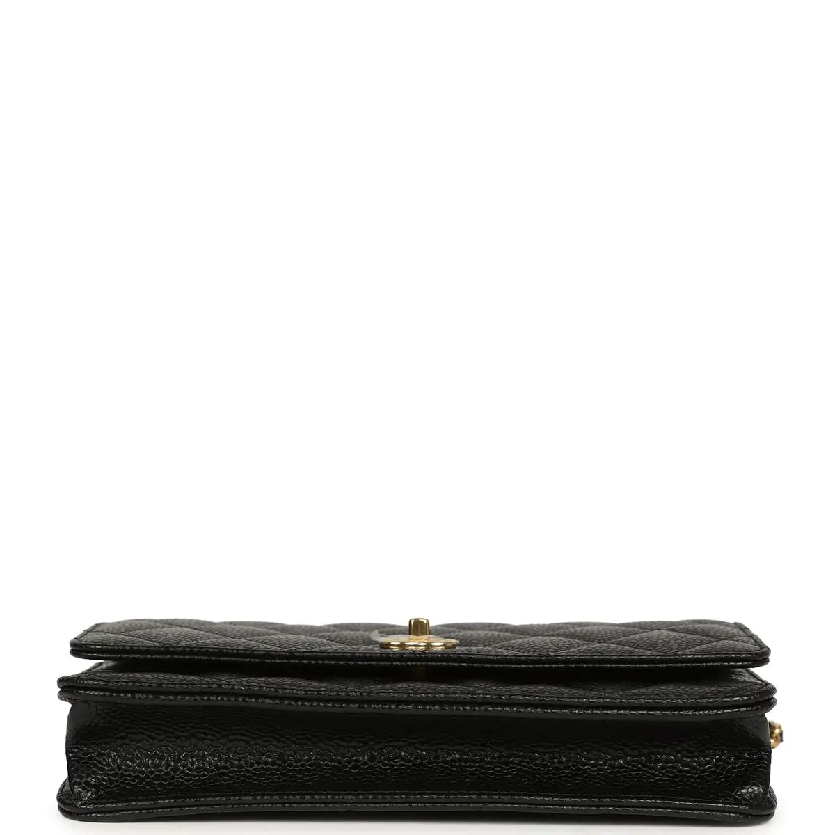 Chanel Chanel Wallet On Chain WOC Black Caviar Gold Hardware | Thumbnail 6 Chanel Chanel Wallet On Chain WOC Black Caviar Gold Hardware | Thumbnail 6