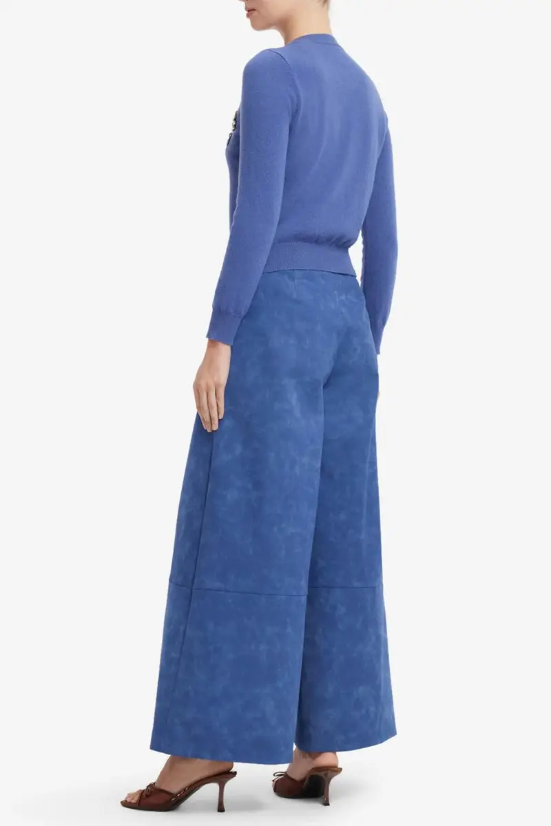 LEO LIN Claire Cardigan - Azure | Thumbnail 8