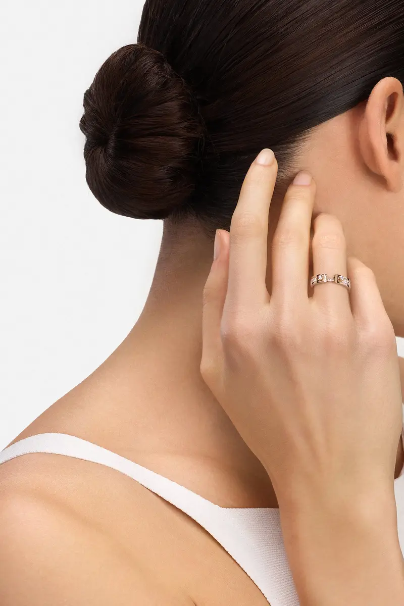 NOUVEL HERITAGE Diamond Tuxedo Mood Ring | Thumbnail 2 NOUVEL HERITAGE Diamond Tuxedo Mood Ring | Thumbnail 2