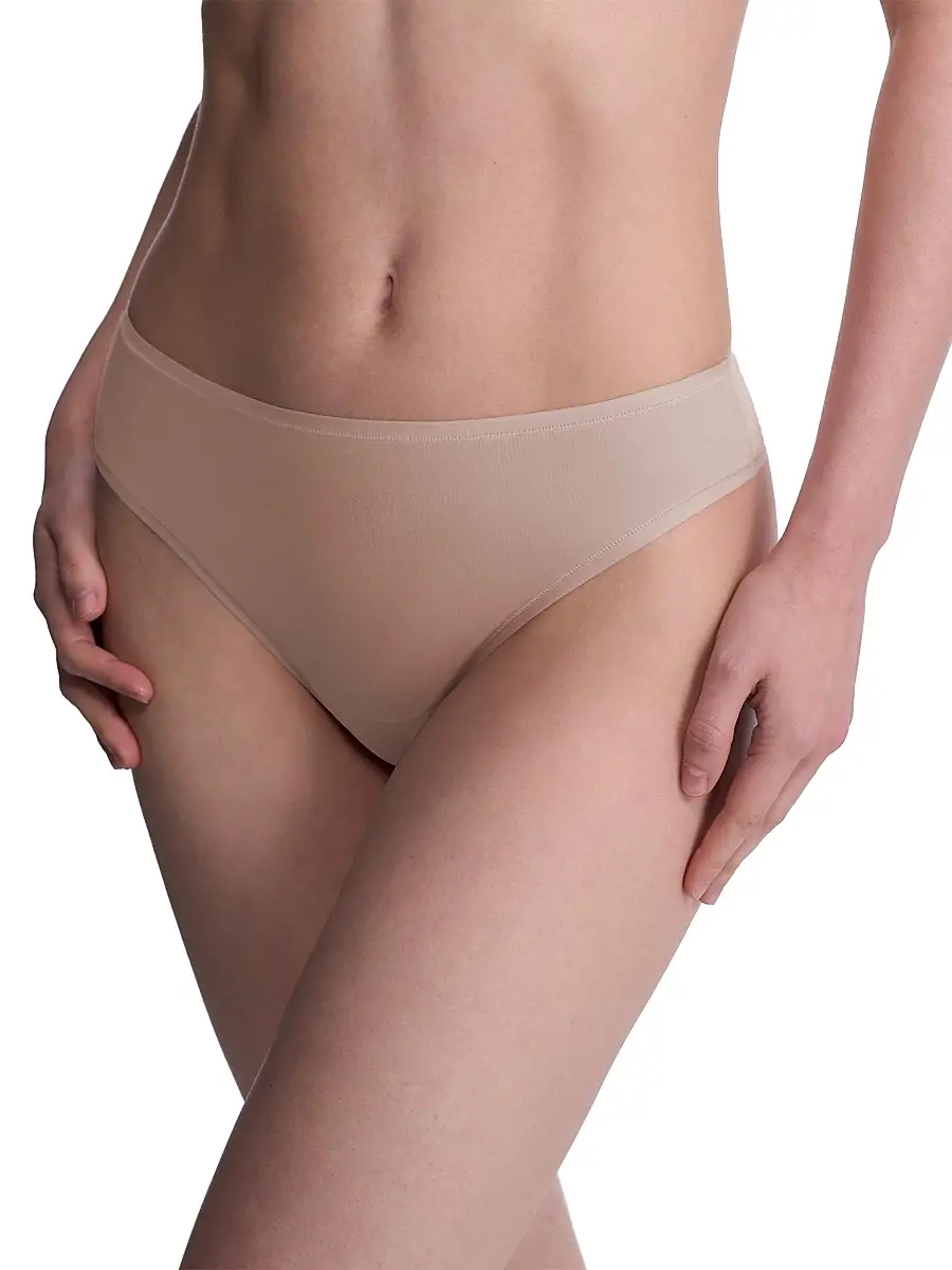 Natori Women's Bliss Bare Cotton Thong | Thumbnail 4 Natori Women's Bliss Bare Cotton Thong | Thumbnail 4