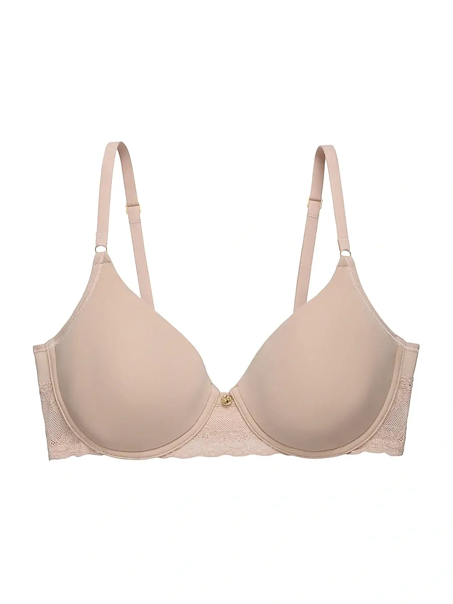 Natori Women's Bliss Perfection Comfort T-Shirt Bra - Buff - Size 32G | Image 1 Natori Women's Bliss Perfection Comfort T-Shirt Bra - Buff - Size 32G | Image 1