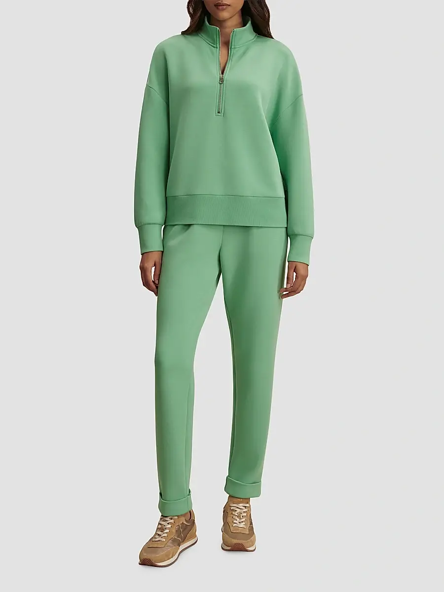 Varley Women's Mavis Half-Zip Sweatshirt | Thumbnail 2 Varley Women's Mavis Half-Zip Sweatshirt | Thumbnail 2