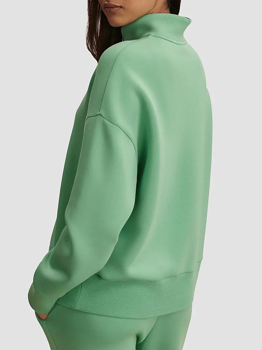 Varley Women's Mavis Half-Zip Sweatshirt | Thumbnail 4 Varley Women's Mavis Half-Zip Sweatshirt | Thumbnail 4