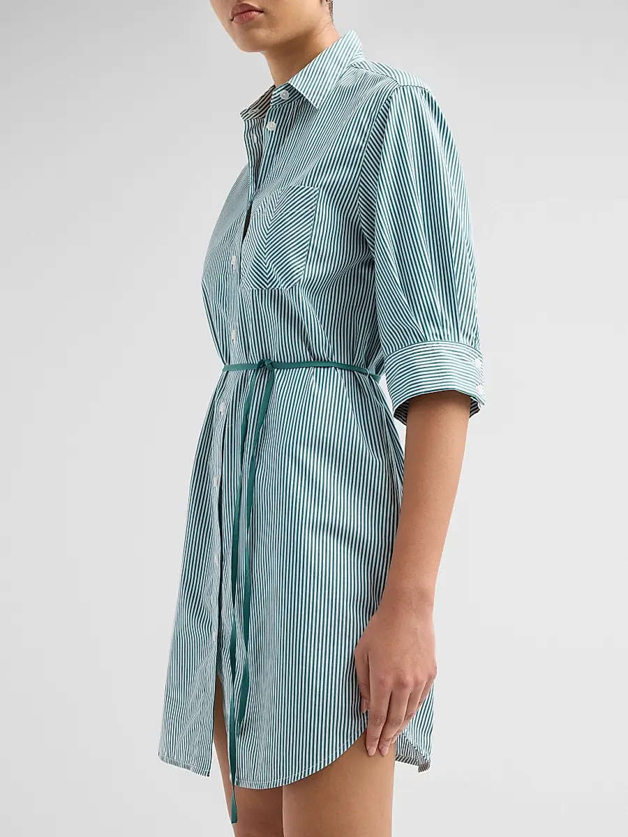 rag & bone Women's Lucia Striped Cotton Mini-Shirtdress | Thumbnail 5 rag & bone Women's Lucia Striped Cotton Mini-Shirtdress | Thumbnail 5