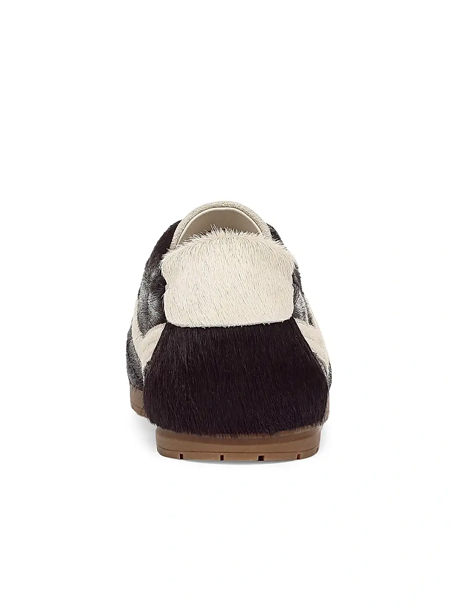 Vince Women's La Runner Calf Hair Slip-On Sneakers | Thumbnail 3 Vince Women's La Runner Calf Hair Slip-On Sneakers | Thumbnail 3