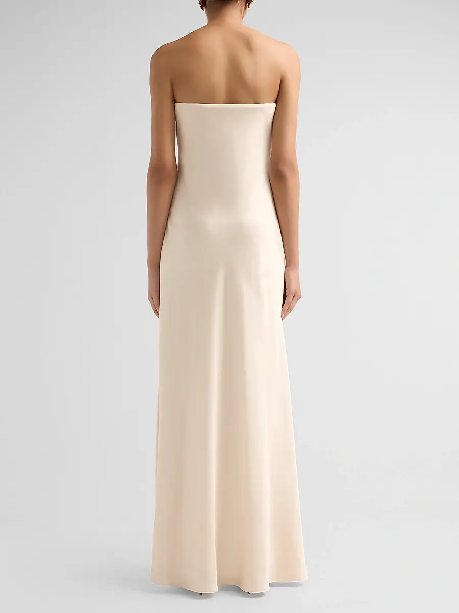 As It May Women's Vionne Floral Crepe Strapless Gown | Thumbnail 3 As It May Women's Vionne Floral Crepe Strapless Gown | Thumbnail 3