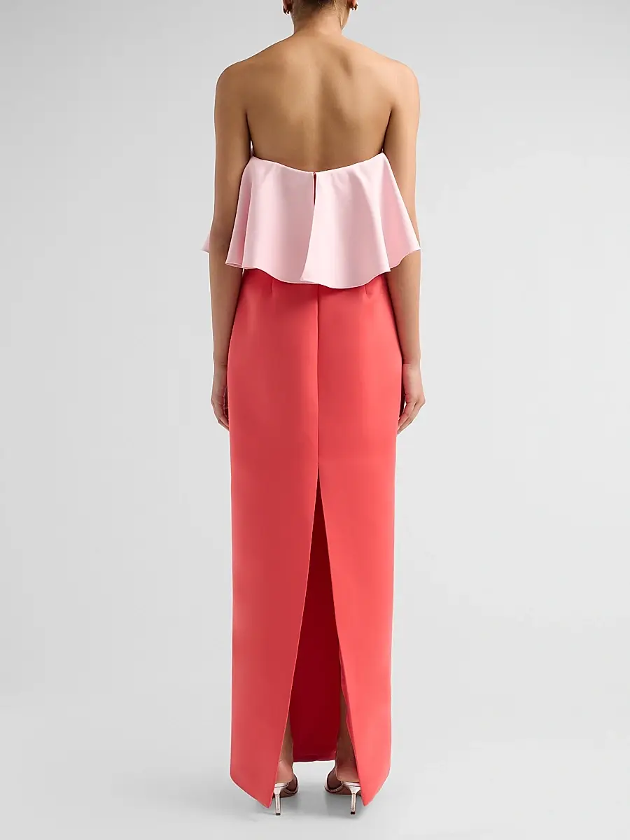 As It May Women's Selora Duchess Satin Strapless Column Gown | Thumbnail 3 As It May Women's Selora Duchess Satin Strapless Column Gown | Thumbnail 3