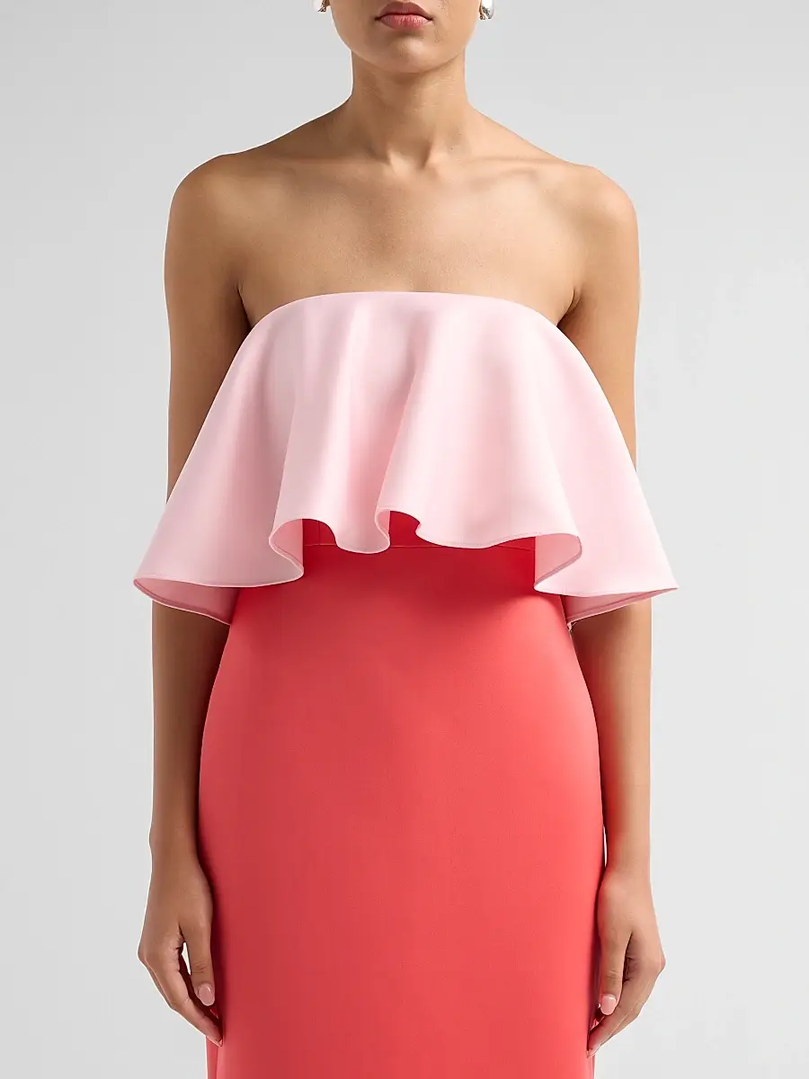 As It May Women's Selora Duchess Satin Strapless Column Gown | Thumbnail 5 As It May Women's Selora Duchess Satin Strapless Column Gown | Thumbnail 5