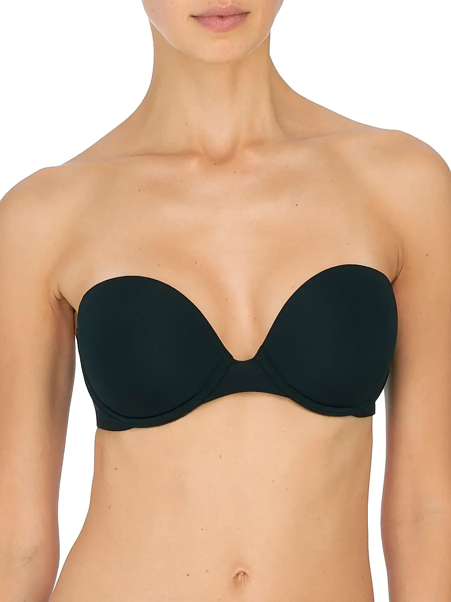 Natori Women's Minimal Plunge Strapless Bra - Black - Size 36A | Image 1 Natori Women's Minimal Plunge Strapless Bra - Black - Size 36A | Image 1