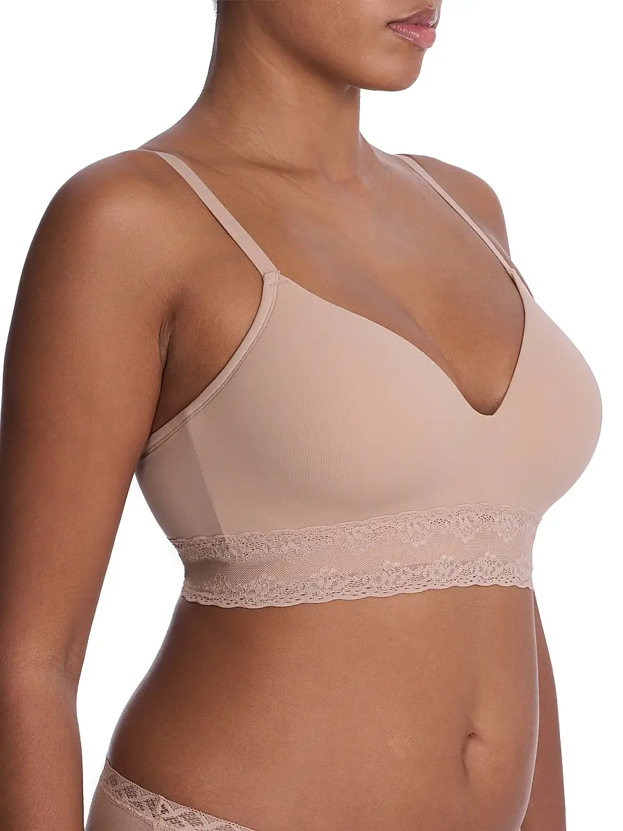 Natori Women's Bliss Perfection Wireless T-Shirt Bra | Thumbnail 2 Natori Women's Bliss Perfection Wireless T-Shirt Bra | Thumbnail 2