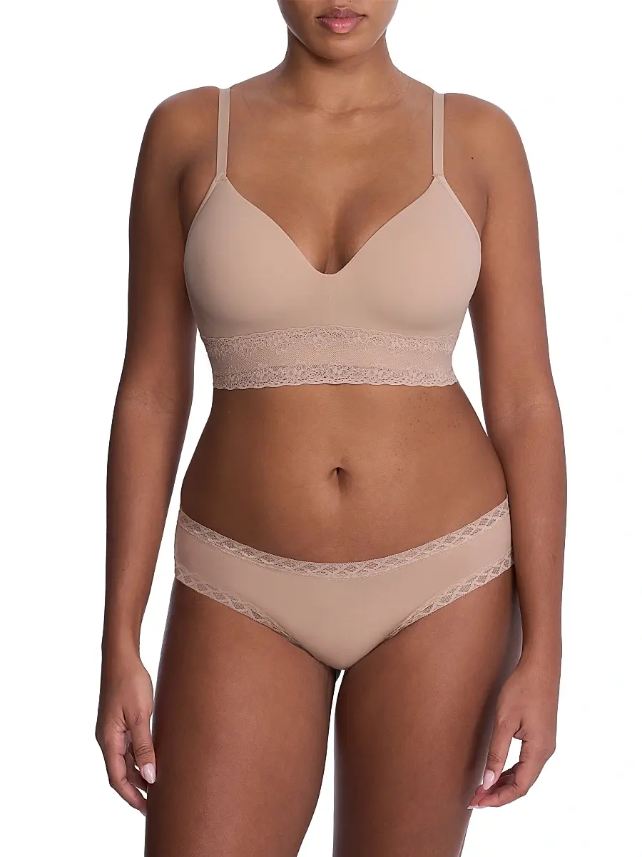 Natori Women's Bliss Perfection Wireless T-Shirt Bra | Thumbnail 4 Natori Women's Bliss Perfection Wireless T-Shirt Bra | Thumbnail 4