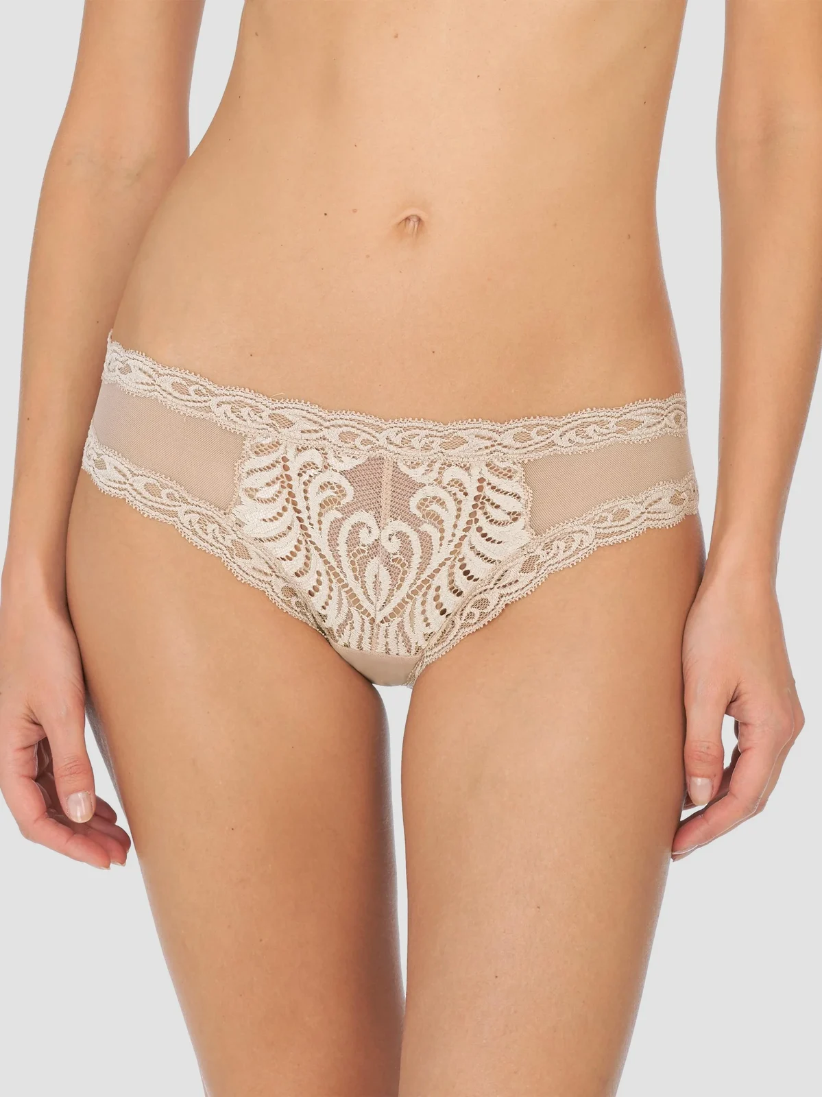 Women's Feathers Lace Hipster