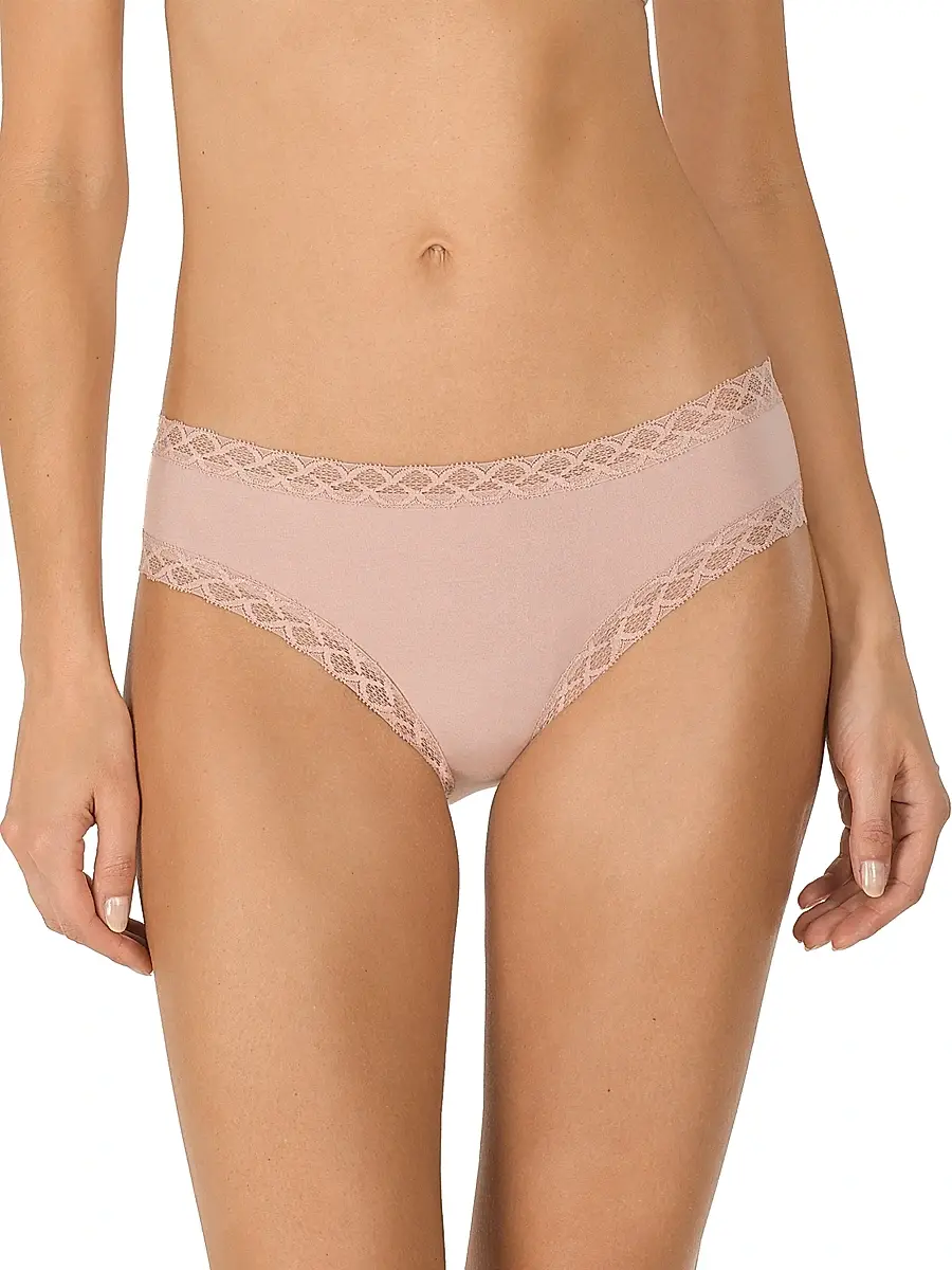 Natori Women's Bliss Cotton Girl Briefs | Thumbnail 3 Natori Women's Bliss Cotton Girl Briefs | Thumbnail 3