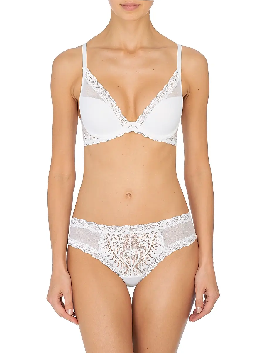 Natori Women's Feathers Lace Hipster | Thumbnail 4