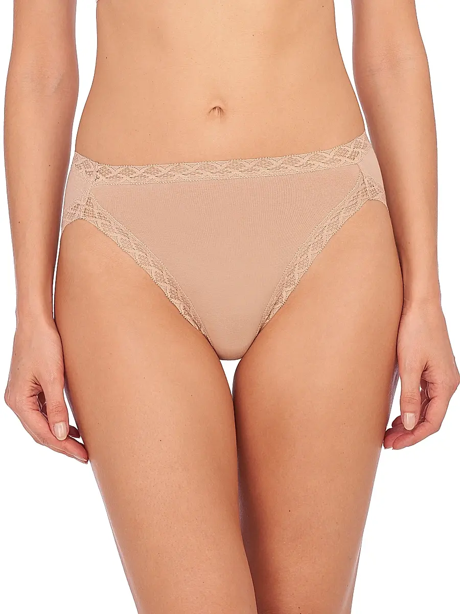 Natori Women's Bliss Cotton French Cut Brief 3 Pack | Thumbnail 2 Natori Women's Bliss Cotton French Cut Brief 3 Pack | Thumbnail 2